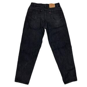 Vintage Levi’s 560 Jeans Black 32x32 (Tag 36x32) Tapered Loose Fit Made in USA